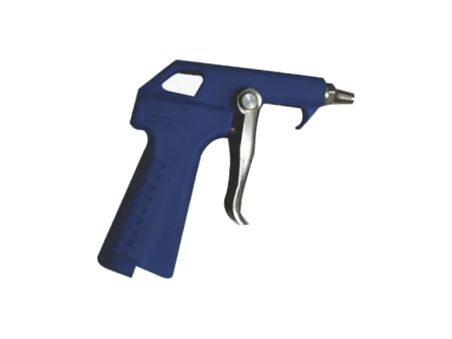 Pistola de Ar — Rosca de 1/4" Azul - Inserto metálico e gatilho em metal