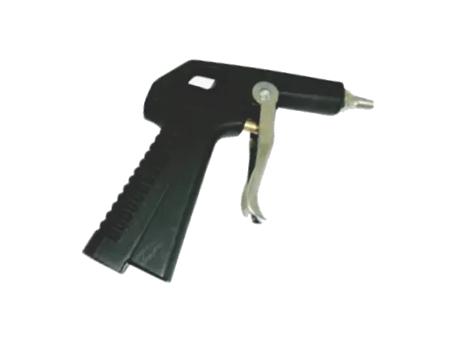 Pistola de Ar — Rosca de 1/4" Preto - Inserto metálico e gatilho em metal